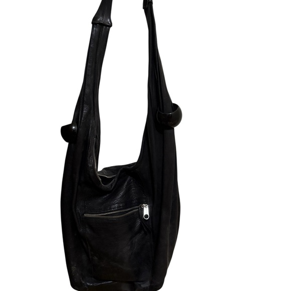 See by Chloé Black Leather Hobo Bag - Picture 1 of 14